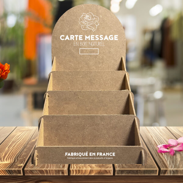 Meuble etiquette message vide