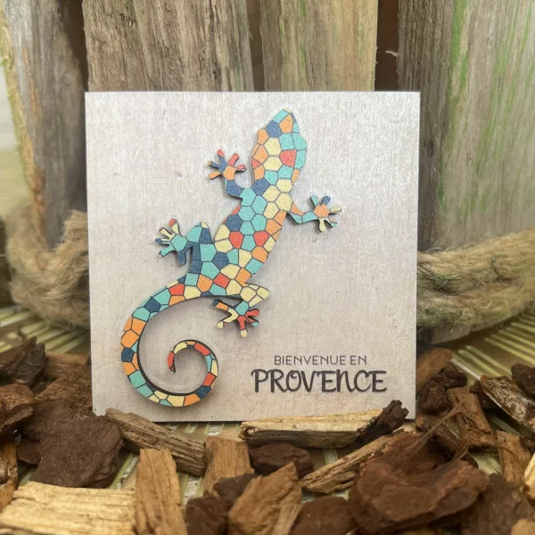 Magnet en bois Salamandre 3D – Image 6
