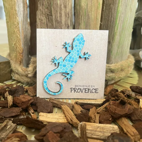 Magnet en bois Salamandre 3D – Image 8