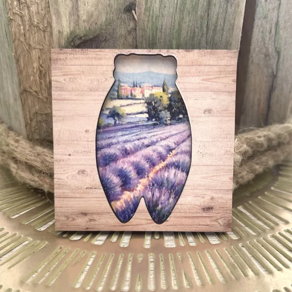 Magnet en bois Cigale 3D – Image 6