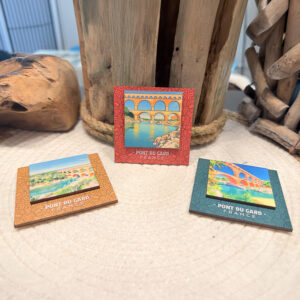 Magnet 3D en bois Pont du Gard